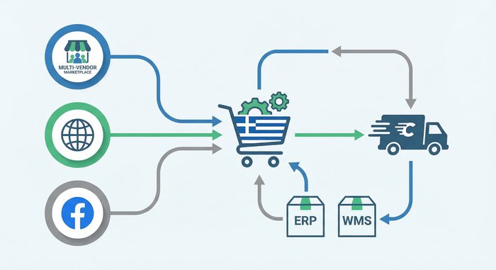 Σύνδεση e-shop με marketplaces και courier