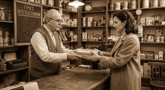 Παλιές εποχές - δώρο Χριστουγέννων στις τιμές